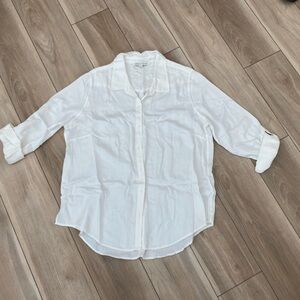 Versona Crisp White Button-Down Shirt